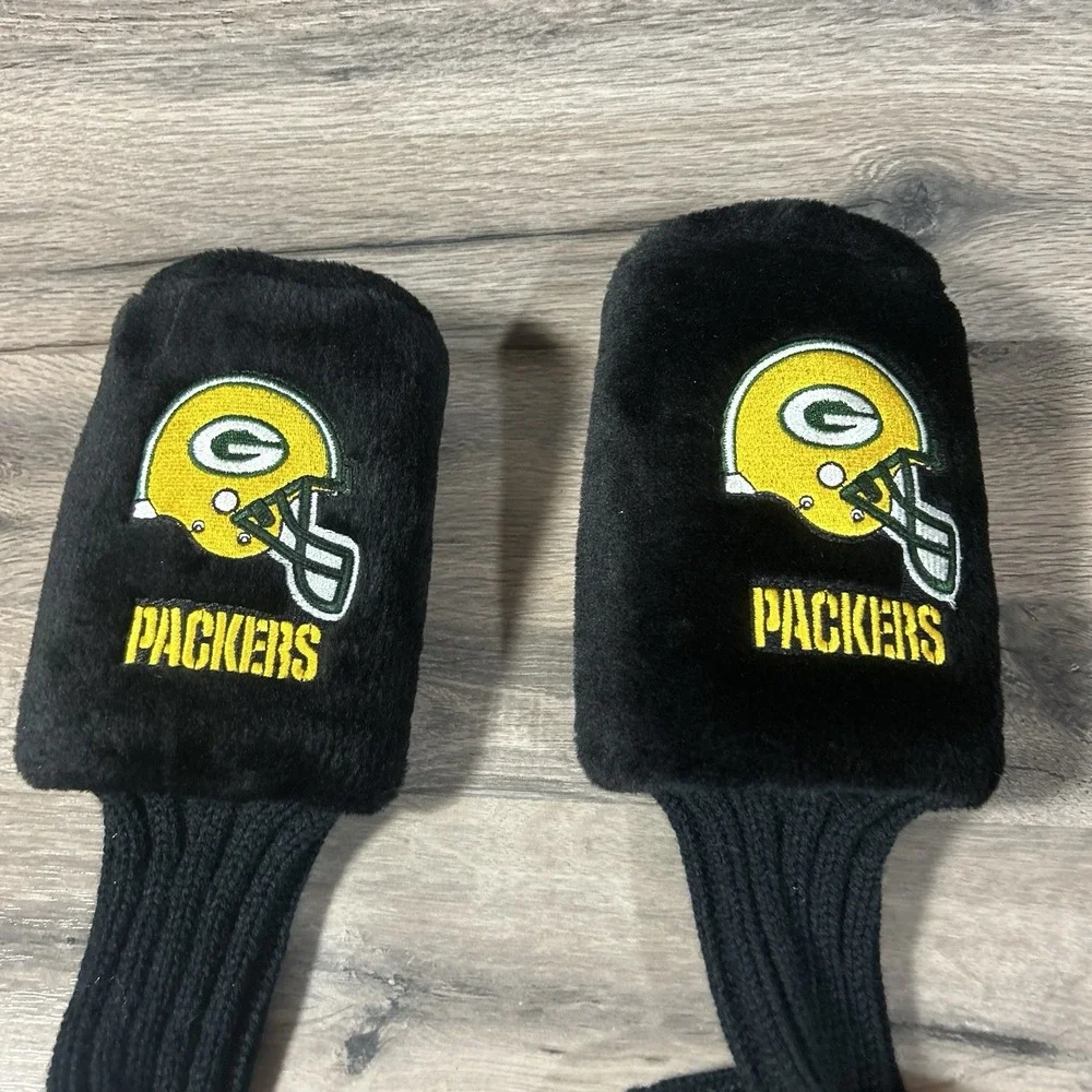 Green Bay Packers NFL Golf Club Covers Golf Headcover 1 & 3 Wood